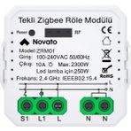 CetKing Tek Çıkışlı Akıllı Anahtar(Tuya, Smart Life, Home Assistant, ZIGBEE2MQTT Uyumlu)