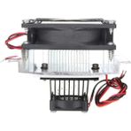 CetKing Termo Elektrik Peltier Hava Soğutucu Sistem Dc 12V 6A 60W Mini Klima Buzdolabı Araba Soğuk Hava