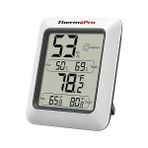 CetKing TP50 Dijital Termo-Higrometre, Iç Mekan Termometresi, Higrometre, Sıcaklık ve Nem Ölçer, Oda Iklimi Kontrolü, Oda Havası Kontrolü, Klima Monitörü Için