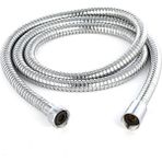 CetKing Universal Eko B Kalite Duş Hortumu Krom Duş Spirali 150 cm - Tüm Duş Başlıkları ILE%100 Uyumlu Orjinal G1/2 Kolay Montaj
