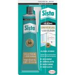 CetKing Universal Silikon, Üstün KALITE%100 Şeffaf Silikon, Mutfak, Banyo ve Pencereler Için Hızlı Kuruyan Dolgu Macunu, Sararma ve Küflenme Yapmaz, 50 gr Tüp