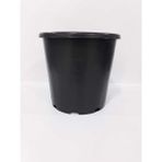 CetKing Üretim Saksısı 5 Adet 20X25 cm 6,4 Lt Plastik Saksı Siyah Üretim Saksı Bitki Saksısı