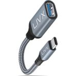 CetKing USB 3.0 To Type-C Çevirici Dönüştürücü 60W Hızlı Şarj Desteği 15 cm Kablolu Otg Adaptör Samsung Huawei Xiaomi Macbook ile Uyumlu Gri Ottca-01