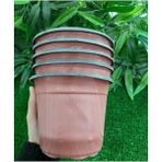 CetKing Vakum Saksı 100 Adet 14X11 cm 1,20 Lt Plastik Saksı Ucuz Saksı Fide Üretim Saksısı Fide Saksısı