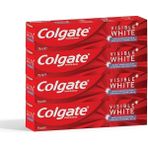 CetKing Visible White Beyazlatıcı Diş Macunu, 75ML x 4 Adet