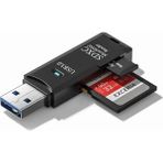 CetKing Wlue 2'si 1 Arada USB 3.0 Micro Sd/tf Kart Okuyucu, Veri Aktarım Adaptörü