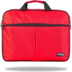 CetKing WTX302 Wtxpro Serisi 15.6 Inch Uyumlu Su Geçirmez Kumaş Macbook, Laptop, Notebook El Çantası- Kırmızı