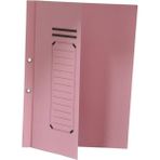 CetKing Yarım Kapak Dosya Karton Telli Pembe Tekli (1 Adet)