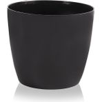 CetKing YK02 Yakut Saksı No:2 Drenaj Aparatı ile Birlikte 14CM, 1,9 Litre Siyah