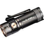 CetKing Yüksek Performans, E18R V2.0 USB C Mini Edc 1200 Lümen El Feneri, Siyah