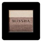 CetKing Yumuşak Dokulu, Dökülme Yapmayan 3 Renkli Göz Farı Triple Shadow No.3 (Mocha Beige)