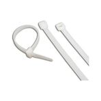 Çetsan 100 Adet 4.8X200 Mm Beyaz Plastik Kablo Bağı Cırt Kelepçe