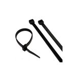 Çetsan 100 Adet 4.8X300 Mm Siyah Plastik Kablo Bağı Cırt Kelepçe
