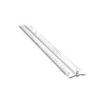 CETVEL 30 CM ŞEFFAF