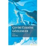 Çeviri Üzerine Gözlemler - Kolektif