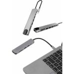 Çevirici Dönüştürücü Adaptör Macbook 3 In 1 Type-C To Hdmı USB 3.0 ( Lisinya )