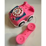 Çevirmeli Oyuncak Telefon Araba Sürtmeli 18X16 Cm