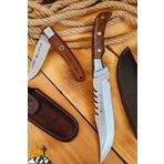 Ceviz Sap Outdoor Kamp Bıçağı Çakısı Piknik Bıçak Çakı Mutfak Şef Bıçağı Kılıflı (Kmp-01)