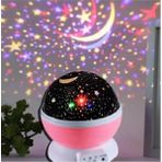 Ceyden Store Star Master Renkli Yıldızlı Gökyüzü Projeksiyon Gece Lambası - Pembe
