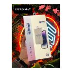 Ceyhan İletişim İphone 15 Pro Max Uyumlu Kolay Uygulama Aparatlı Premium Hayalet Ekran Koruyucu Cam