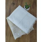 Çeyiz Bahçesi Nergis 2 Adet 50x90 cm Fransız Güpürlü Havlu Takımı