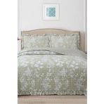 Çeyiz Diyarı Breeze Sade Çiçekler Çift Kişilik Yatak Örtüsü 240x260