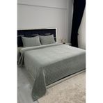 Çeyiz Diyarı Gemila 3 Parça Çift Kişilik Yatak Örtüsü 235x250 cm