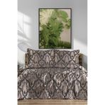 Çeyiz Diyarı Kybele 3 Parça Çift Kişilik Pike Takımı 230x250 Antrasit