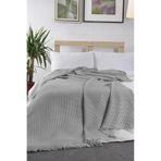 Çeyiz Diyarı Lora Tek Kişilik Tek Pike 160x210 cm Gri