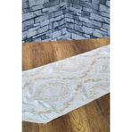 Çeyiz Diyarı Mina 40x120 cm Krem Lüx Runner