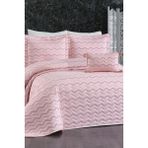 Çeyiz Diyarı Okyanus Çift Kişilik Yatak Örtüsü 250X260 Pudra - 250 x 260 cm