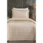 Çeyiz Diyarı Perla Tek Kişilik Yatak Örtüsü 180X240 Cappucino - Cappuccino - 180 x 240 cm