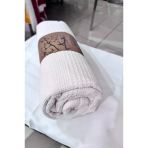 Çeyiz Diyarı Tek Kişilik Yazlık Pamuklu Tek Pike Krem