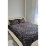 Çeyiz Diyarı Vesya 2 Parça Tek Kişilik Pike Takımı Antrasit