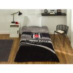 Çeyiz Merkezi Taç Beşiktaş Taraftar Battaniyesi Lisanslı - Tek Kişilik - Çok Renkli - 220 x 240 cm