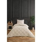 Çeyiz Merkezi Wellsoft Uyku Seti Çift Taraflı Jakarlı 3 Parça - Tek Kişilik - 155 x 215 cm - Krem