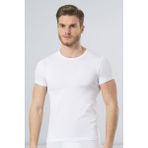 Ceyizalisverisi Beyaz XL Türen Erkek Likralı T-Shirt