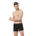 Ceyizalisverisi Siyah XL Türen Erkek Likralı Boxer