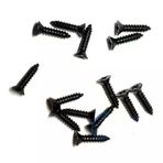 Ceylan Adam Klips, Menteşe, Ayak, Ağaç, Sunta Vidası 2,2X9,5Mm - Siyah 100 Adet