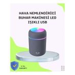 CEYLAN ADAM Taşınabilir Hava Nemlendirici – Renkli Işık ve USB Bağlantı