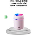Ceylan Adam USB Bağlantılı LED Işıklı Hava Nemlendirici – Sessiz ve Kullanıcı Dostu Tasarım - Çok Renkli