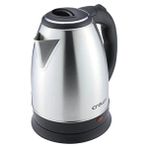 Ceylan Crown Kettle 1,8 lt Kapasite Metal Su Isıtıcılı Kettle Otomatik Kapanma Özelliği ile - Gümüş