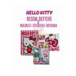 Ceylan Kırtasiye 2 li Hello Kitty Spiralli Resim Defteri + Boyama (2li Set)