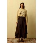 Ceylan Otantik Acı Kahve Poliviskon Bohem Kat Etek