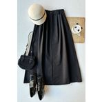 Ceylan Otantik Siyah Cotton Etek