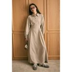 Ceylan Otantik Vizon Vintage Elbise
