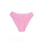 Ceylanoğlu Kadın Likralı Beli Dantelli Bikini Külot C-131 ( 4 Paket)