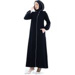 Ceylin Buhara kumaş Ferace Siyah - 425003
