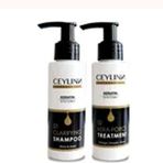 Ceylinn 100 ml Düzleştirici Keratin Bakım Şampuan ve 100 ml Keratin Saç Kremi