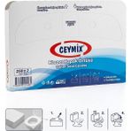 Ceymop Klozet Kapak Örtüsü 250 Adet Tek Kullanımlık Hijyenik Tuvalet Kapak Örtüsü - Ahşap - Beyaz